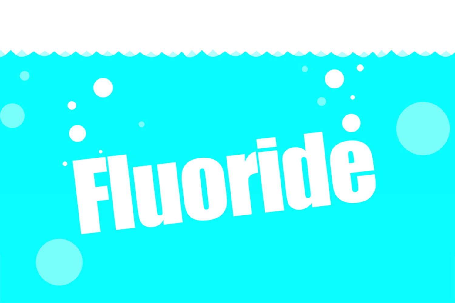 Bottled water without fluoride